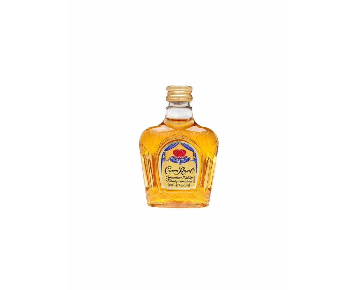 Crown Royal Fine De Luxe Blended Canadian Whisky Miniature 50ml