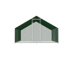 i.Pet Chicken Coop Cage 3x6x2m Galvanised Steel