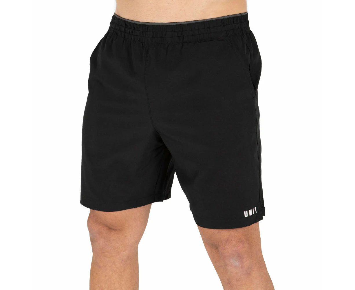 Unit | Mens Central Stretch 19" Shorts (Black)