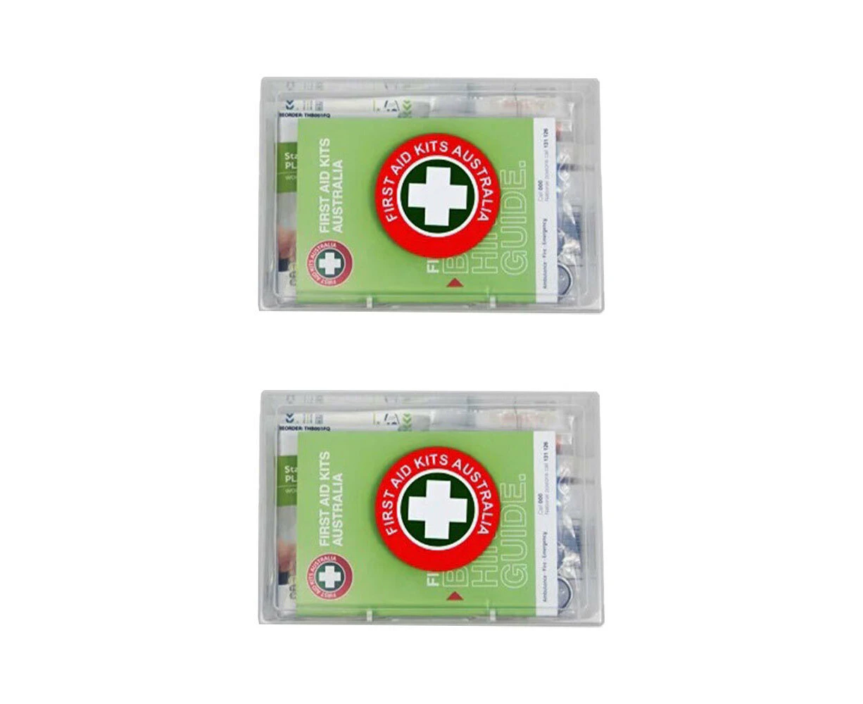 2x First Aid Kits Australia Classroom Medical Emergency First Aid Kit Box