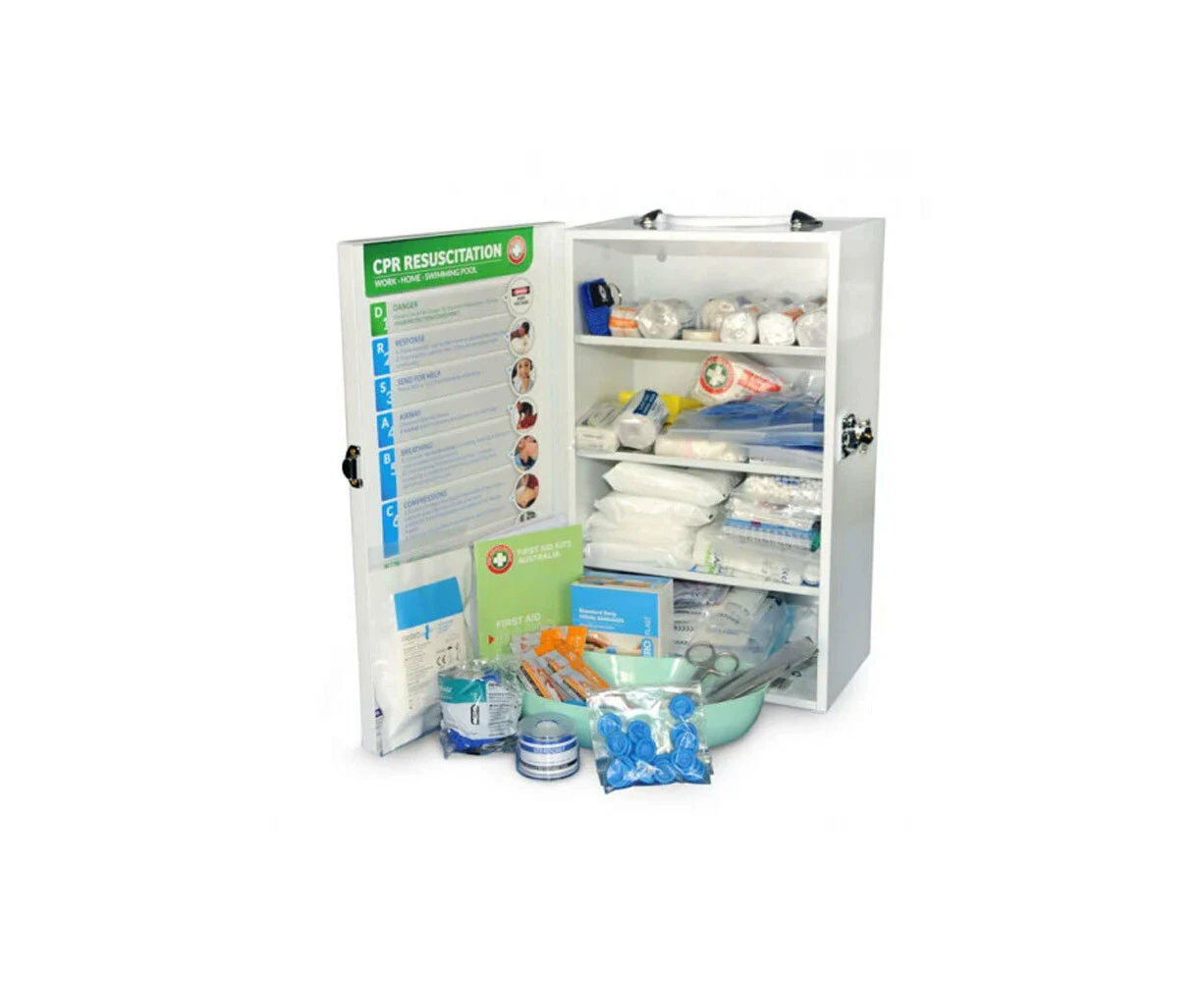 First Aid Kits Australia Food Industry Wall Mounted Medical First Aid Kit White