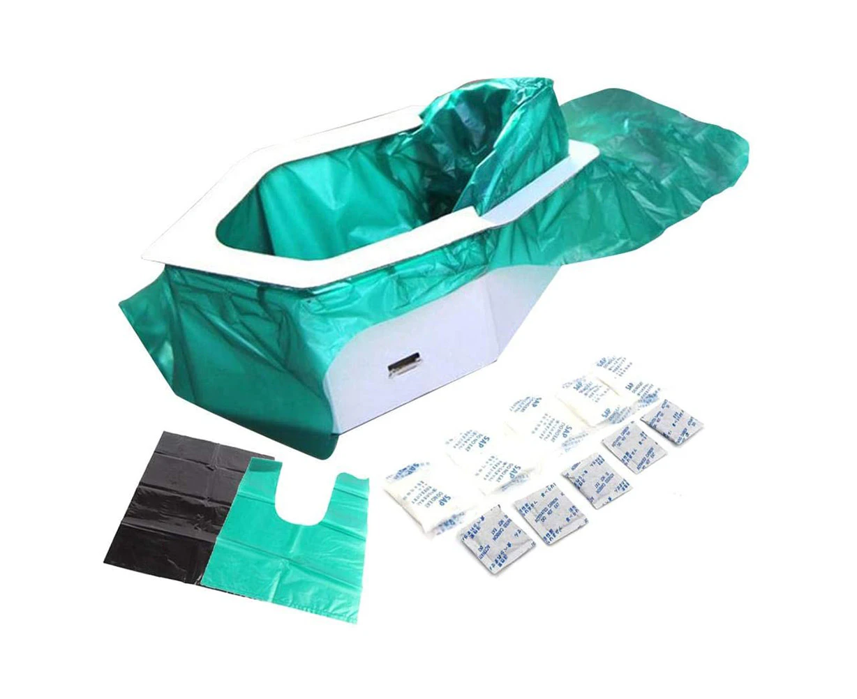 Emergency Toilet Kit Portable Potty Urinal Liner Bags for Adult Children Outdoor Traffic Jam Emergency Using