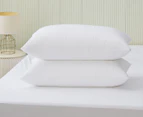 Daniel Brighton Bamboo Terry Waterproof Pillow Protector Twin Pack