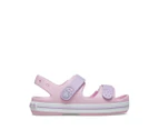 Crocs Toddler Girls' Crocband Cruiser Sandals - Ballerina/Lavender