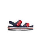 Crocs Toddler Crocband Cruiser Sandals - Navy/Red