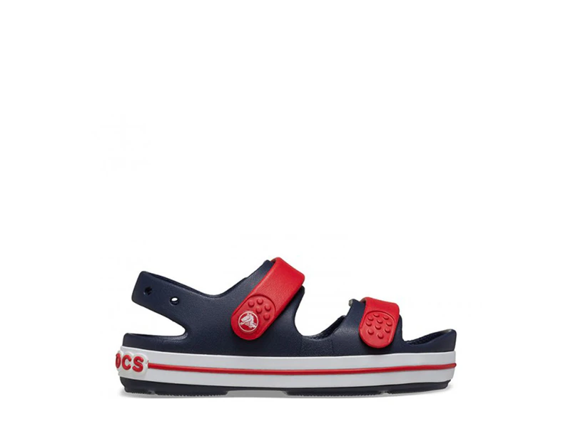 Crocs Toddler Crocband Cruiser Sandals - Navy/Red