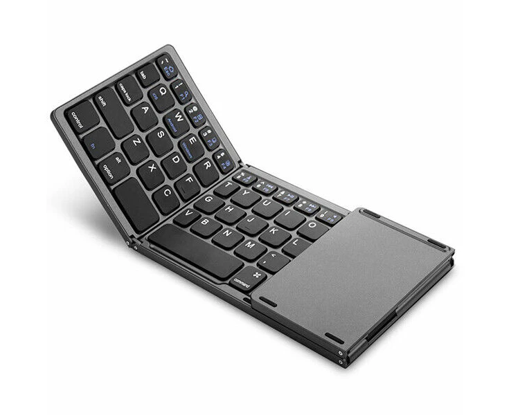 Mini Slim Bluetooth Wireless Keyboard Touchpad for iPad iPhone Android Windows