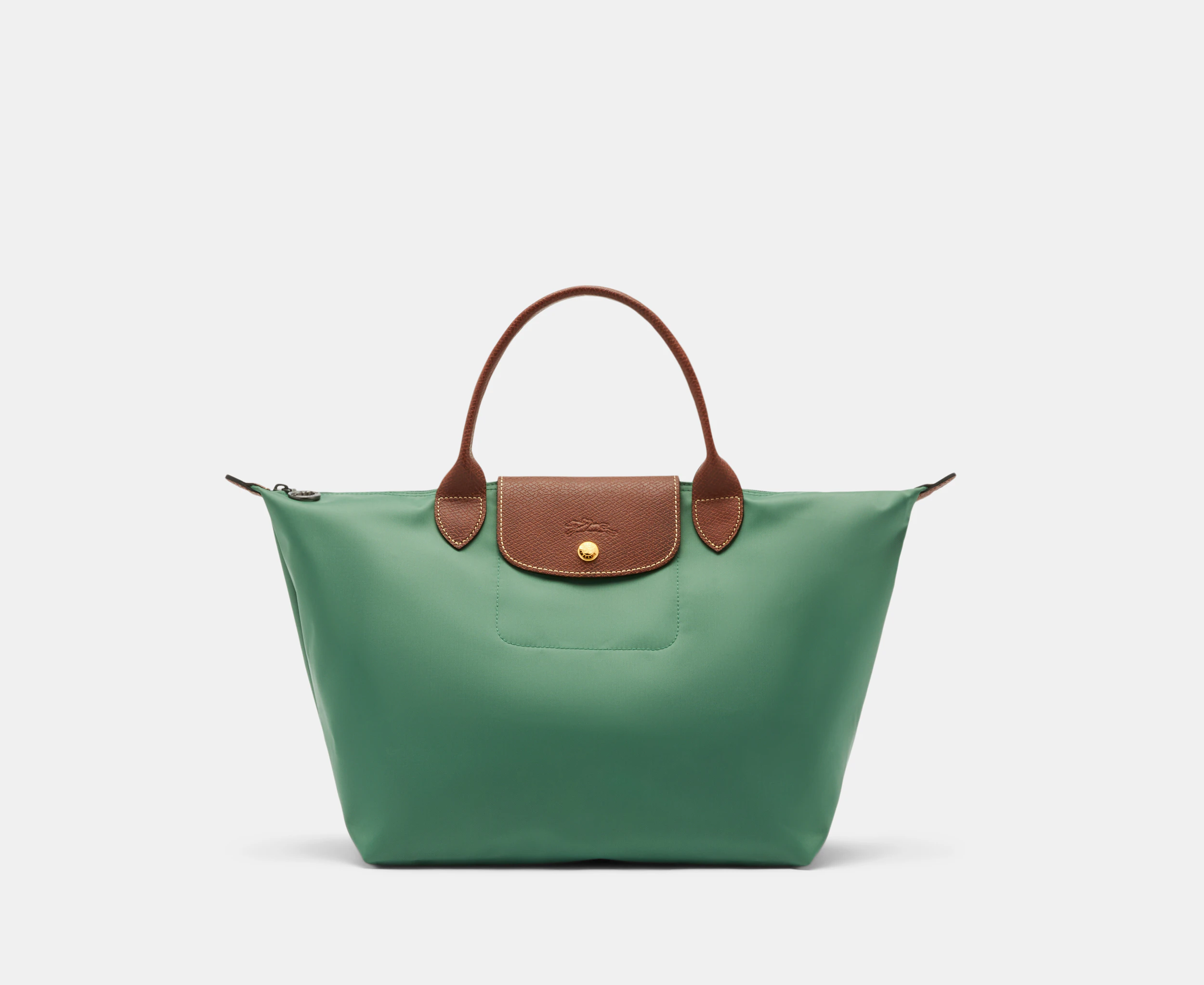 Longchamp Le Pliage Medium Top Handle Bag - Sage