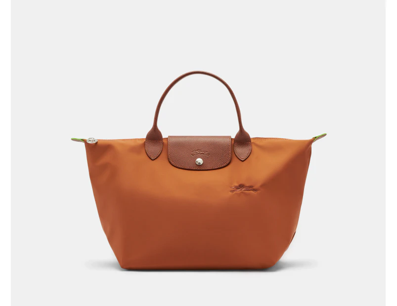 Longchamp Le Pliage Medium Top Handle Bag - Cognac