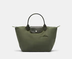 Longchamp Le Pliage Green Medium Top Handle Bag - Forest