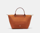 Longchamp Le Pliage Medium Top Handle Bag - Cognac