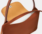 Longchamp Le Pliage Medium Top Handle Bag - Cognac