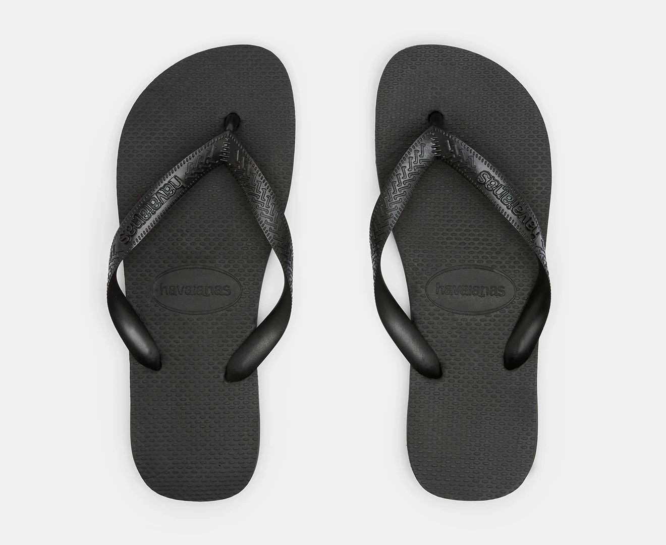 Havaianas Unisex Top Thongs -  Black