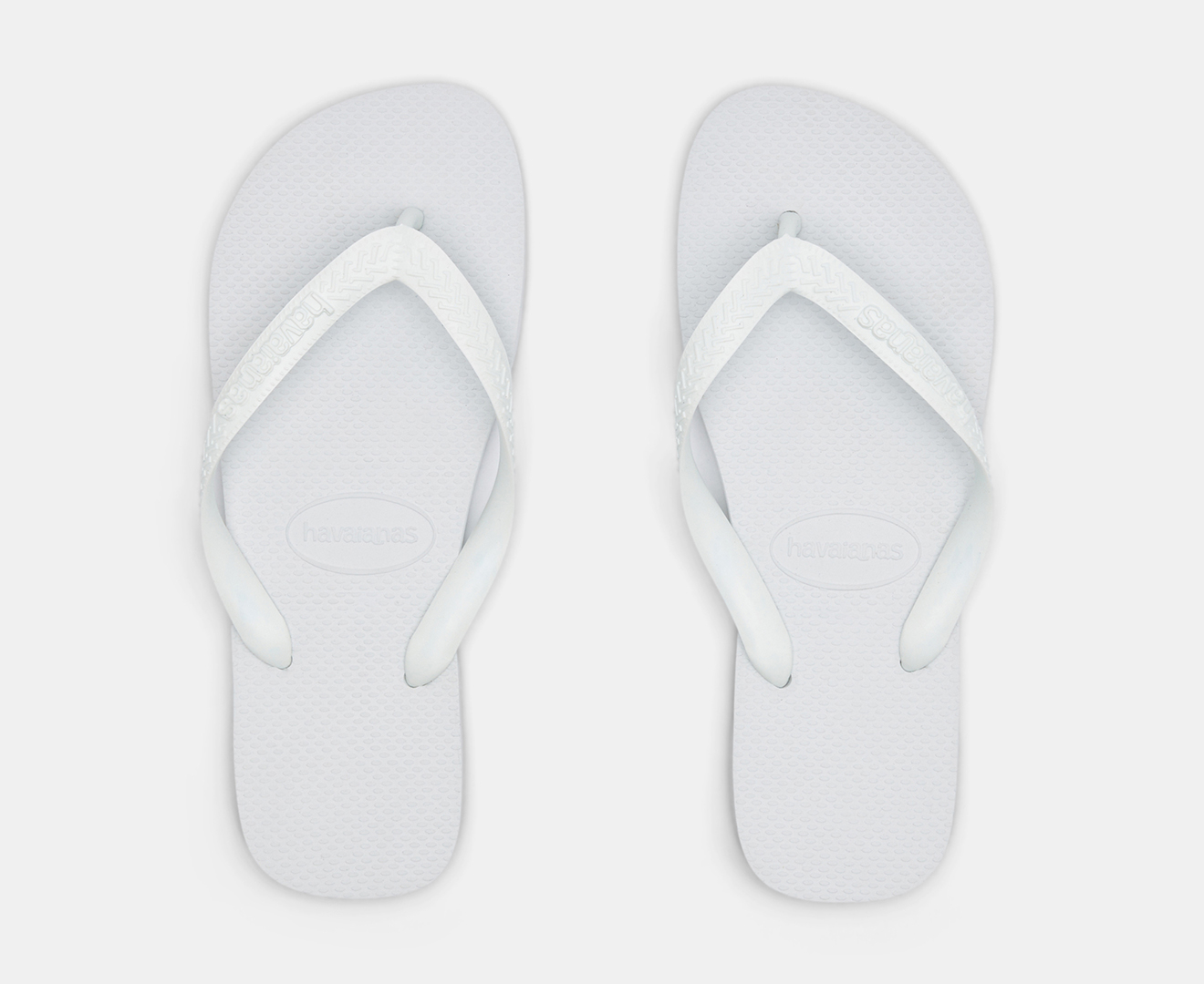 Havaianas Unisex Top Thongs - White | Catch.com.au