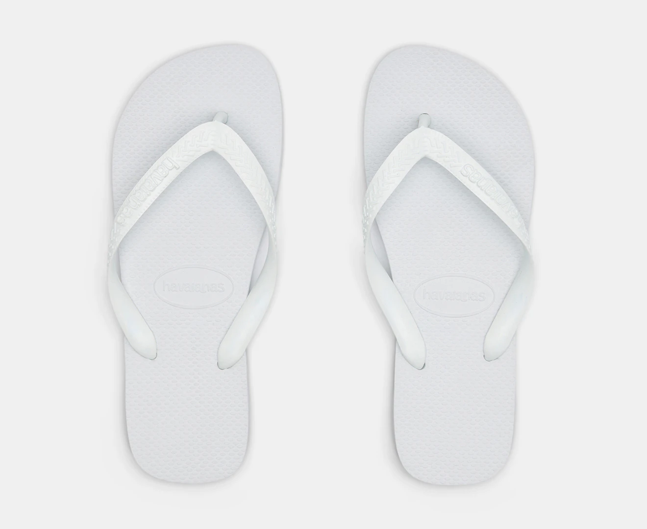 Havaianas Unisex Top Thongs - White