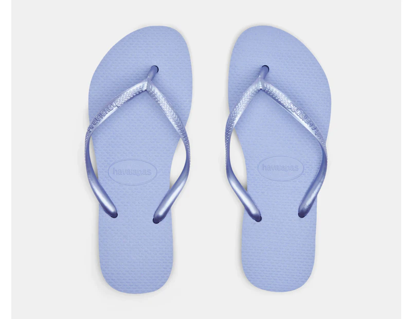 Havaianas Women's Slim Metallic Thongs - Lilac Breeze