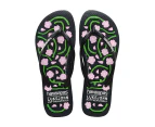 Havaianas Women's Slim LJMA Thongs - Black/Multi