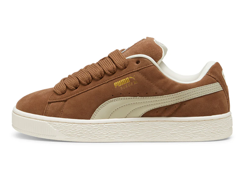 Puma Unisex Suede XL Sneakers - Haute Coffee/Desert Dust