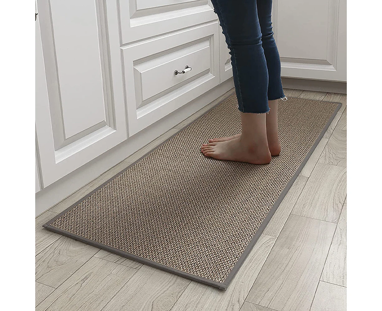 Kitchen Rug Washable Non Slip Rug Runner Hallway Kitchen Non Slip Flax Jute Kitchen Floor Mats For Before Washing Kitchen Rugs Living Room