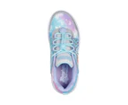 Skechers Girls' Dream Racer Wing Brites Light-Up Running Shoes - Silver/Lavender