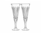 Set of 2 Maxwell & Williams 180mL Cocktail & Co. Mixologist Karat Champagne Flutes