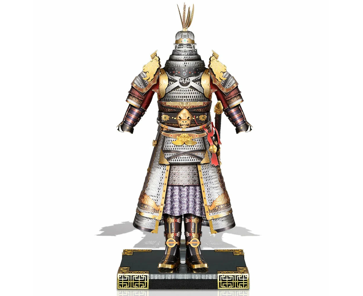 Building Blocks - 3D Metal Puzzle Chinese Ancient Armor Model DIY Assembly Kit, Jigsaw Brain Teaser - Song Dynasty armor