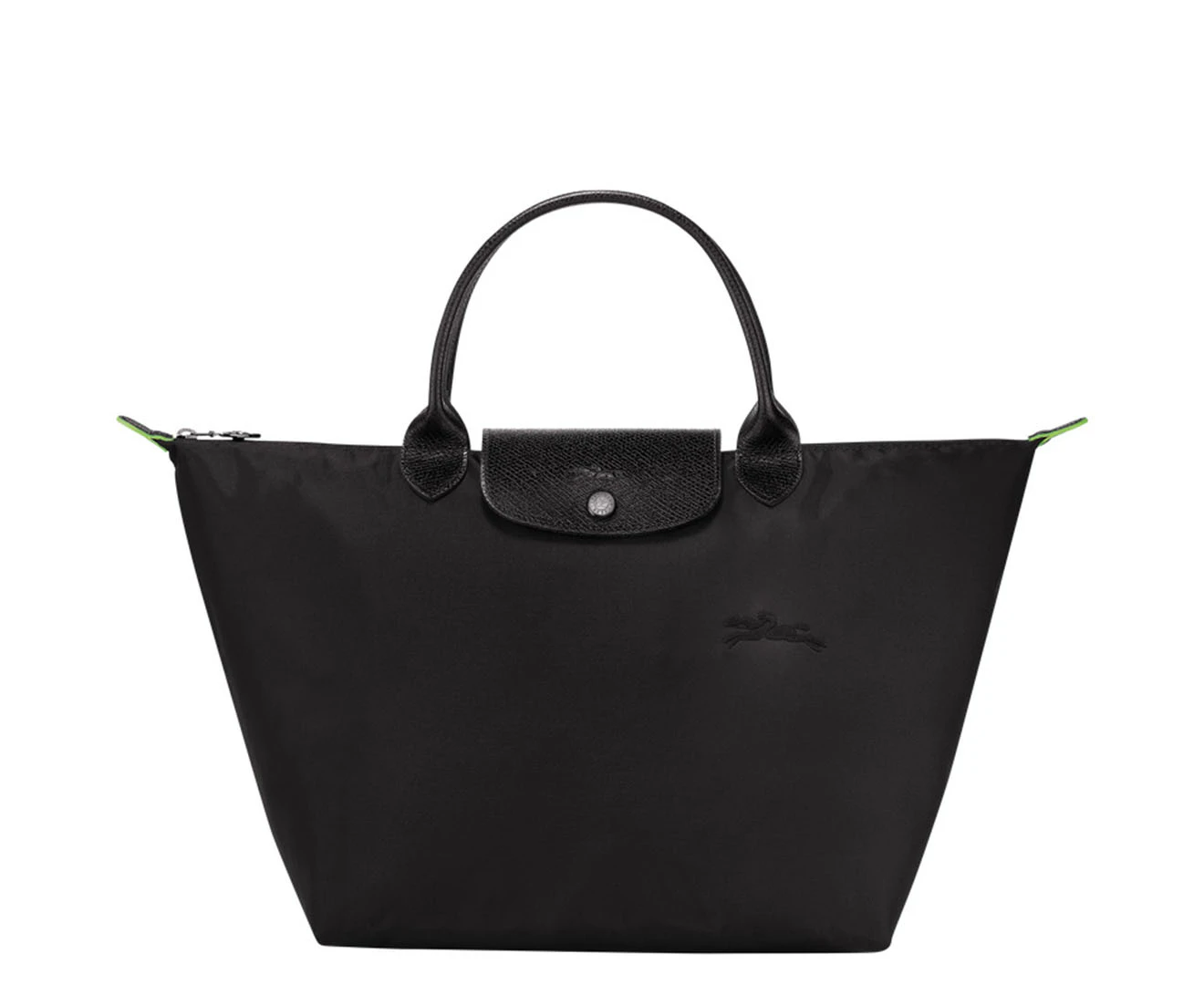 Longchamp Le Pliage Medium Top Handle Bag - Black