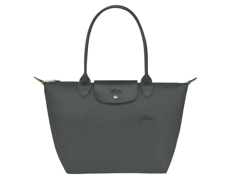 Longchamp Le Pliage Green Medium Tote Bag - Graphite