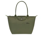 Longchamp Le Pliage Green Medium Tote Bag - Forest