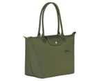 Longchamp Le Pliage Green Medium Tote Bag - Forest