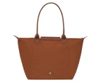 Longchamp Le Pliage Large Tote Bag - Cognac