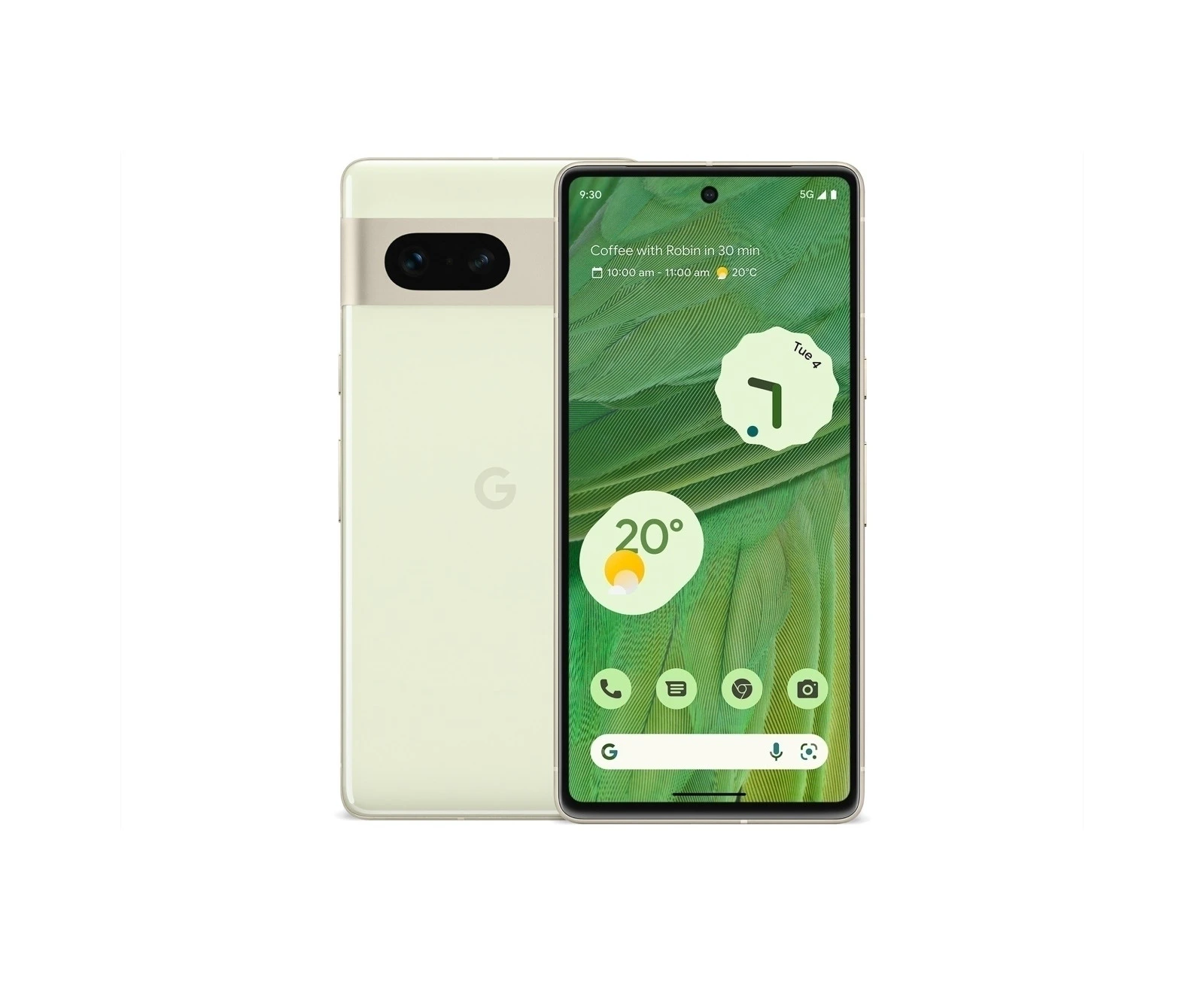 Google Pixel 7 128GB Lemongrass Color - Refurbished Grade A