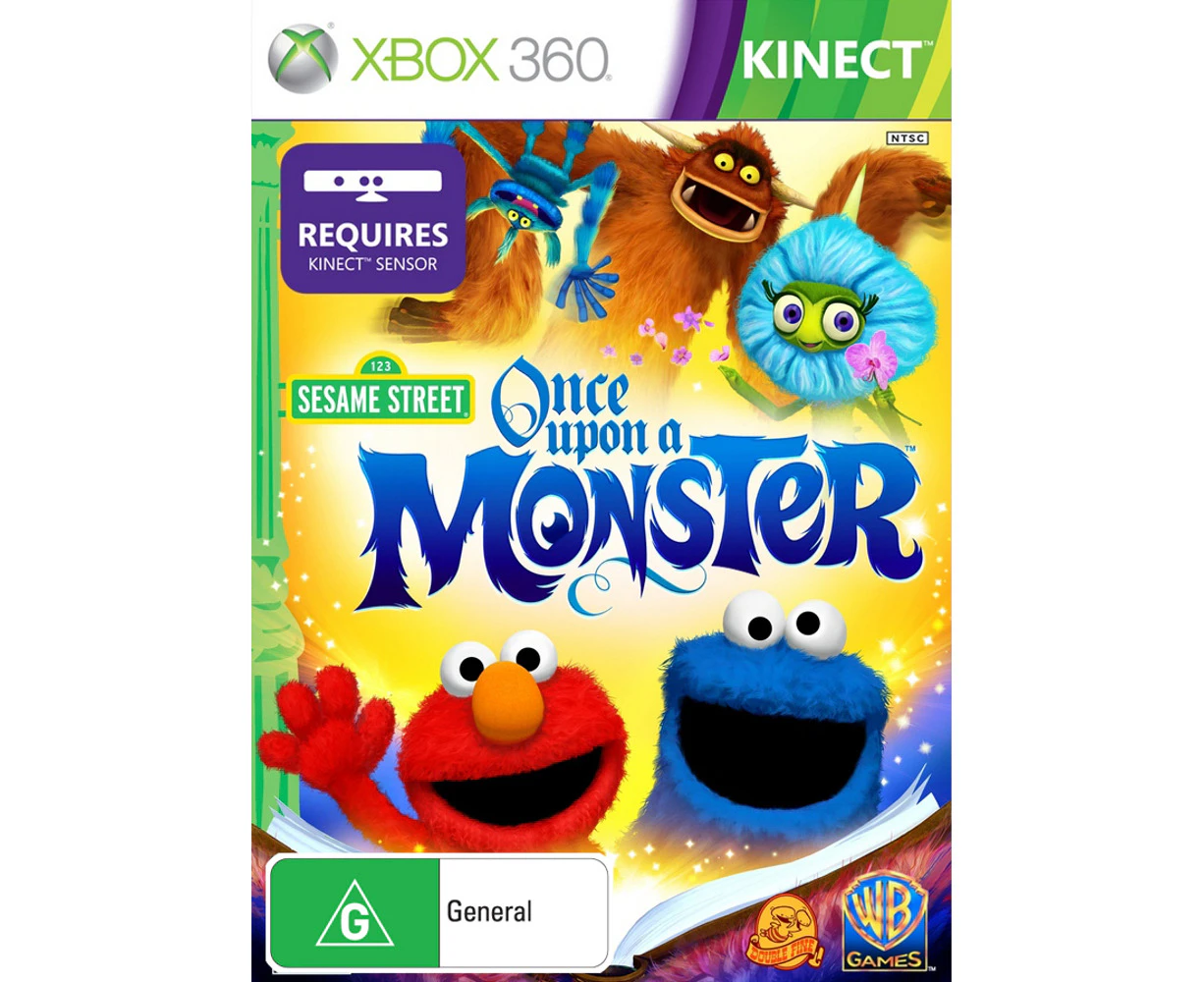 Sesame Street: Once Upon a Monster (Xbox 360) Refurbished - Refurbished Grade B