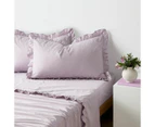 Target Ruffle Australian Cotton 2 Pack Standard Pillowcases