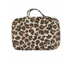 Travel Bag, Leopard - OXX Cosmetics