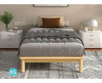 ALFORDSON Bed Frame Wooden Timber King Single Mattress Base Platform Basia Oak