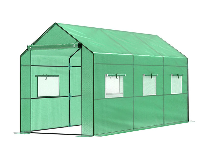 ALFORDSON Greenhouse Walk in  Green House PE Cover 3.5x2x2M