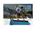 BLACK LORD Treadmill Electric Exercise Running Machine Foldable Home Gym Fitness