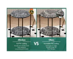 ALFORDSON Side Table Sofa End Bedside Nightstand Grey