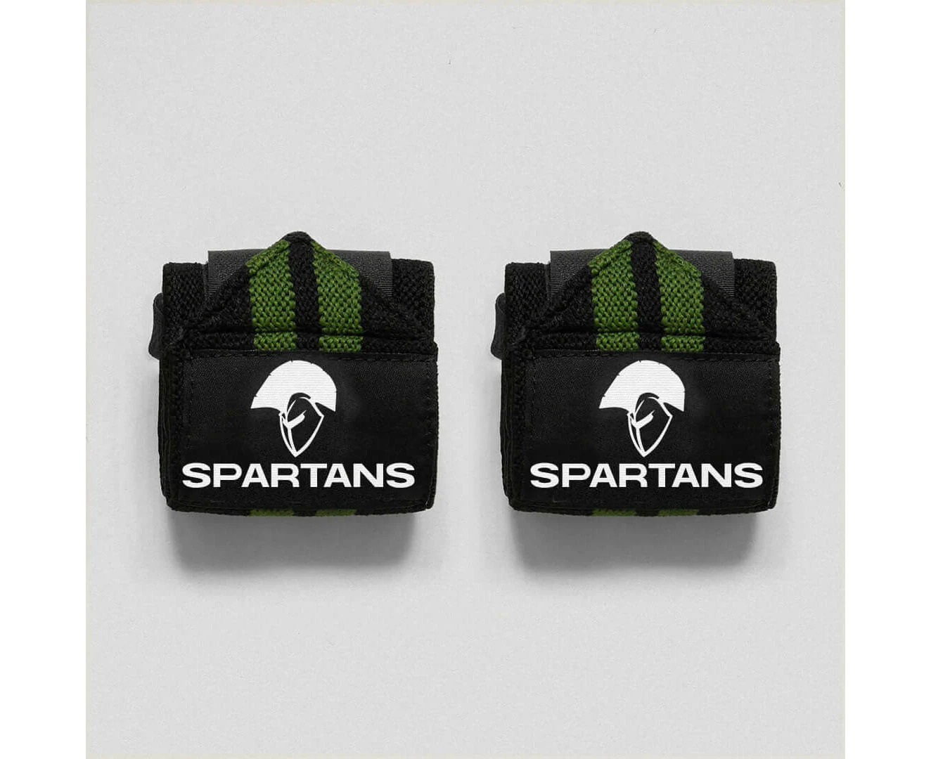 Spartans Elite Wrist Wraps Green