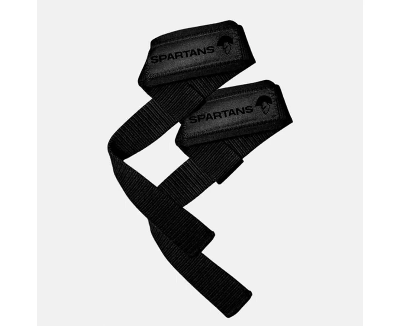 Spartans Elite Lifting Straps Black On Black