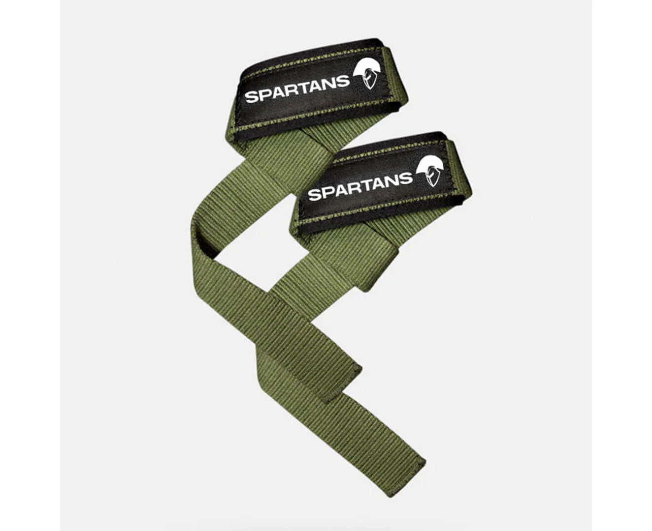 Spartans Elite Lifting Straps Green