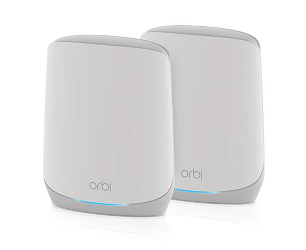 Netgear Orbi Tri-band WiFi 6 5.4Gbps Mesh System - 2 Pack (RBK762S-100APS)