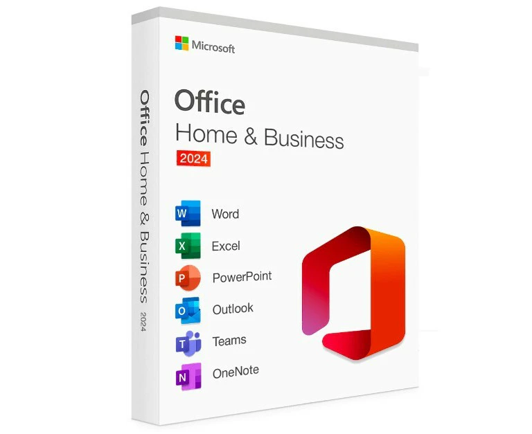 Microsoft Office Home  Business 2024 English APAC Medialess Retail New. Word, Excel, Power Point, Outlook for PC and Mac