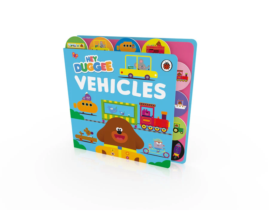 Hey Duggee: Vehicles Tabbed Board Book by Hey Duggee Board Book.