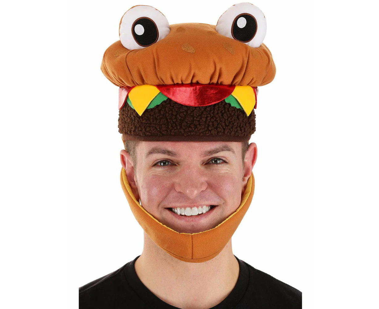 Cheeseburger Jawesome Deluxe Hat