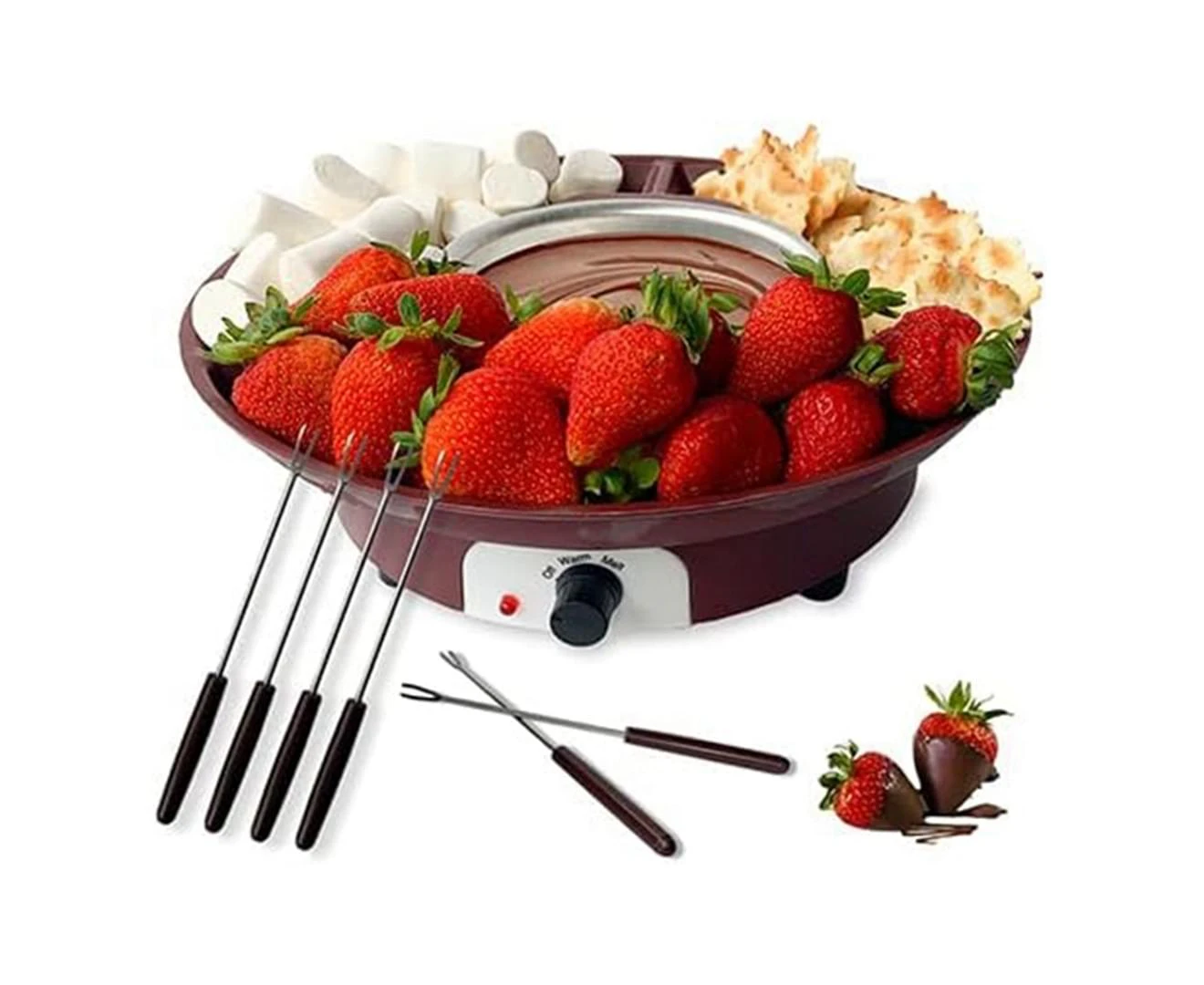 Heating chocolate hot pot boiler set household small hot pot heating pot chocolate melting pot automatic heating constant temperature