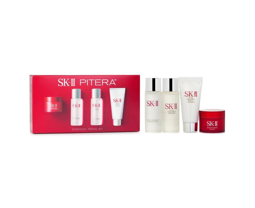 SK II Essential Travel Kit: 4pcs