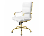 Mesh Executive Office Chair For Gaming Work - Nassy - High - White-A