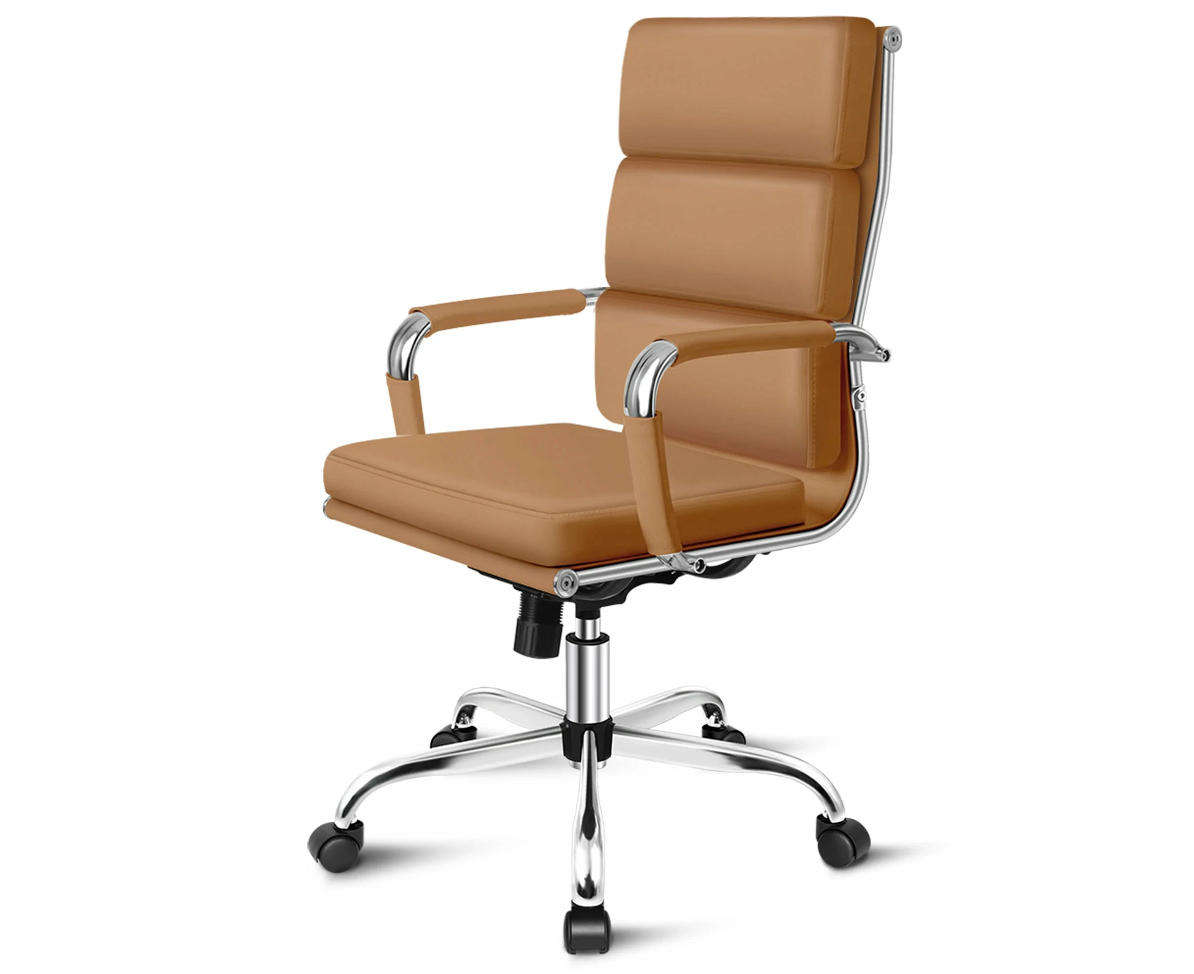 Mesh Executive Office Chair For Gaming Work - Philo - High - Brown